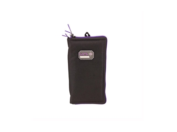 Picture of G-Outdoors Large Pistol Sleeve with Locking Zipper - Purple GPS-1265PSPU