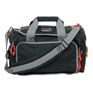 Picture of GPS Bags 2014LRB Large Black Nylon w/ Lift Ports, Storage Pockets, Visual ID Storage System & Holds 5 Handguns or More & Ammo Includes 4 Ammo Dump Cups 2014LRB GPS-2014LRB