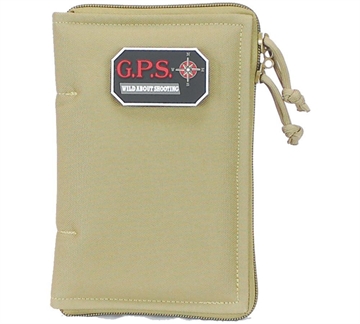 Picture of G-Outdoors Medium Pistol Sleeve with Locking Zipper - Tan GPS-865PST