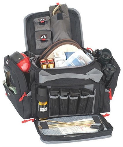Picture of G-Outdoors Medium Range Bag with Lift Ports & 2 Ammo Dump Cups-Black GPS-1411MRB
