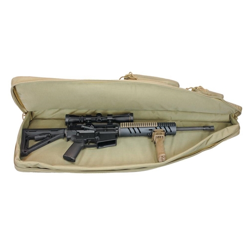 Picture of GPS Bags Tactical AR Case 42" Black 1000D Nylon with Mag & Storage Pockets, Lockable Zippers, External Handgun Pocket & Visual ID Storage System T42ARB
