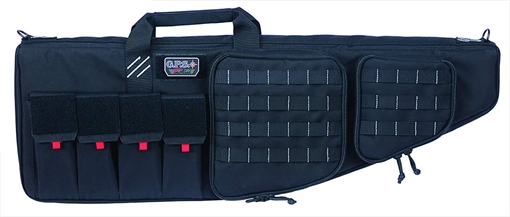 Picture of GPS Bags Tactical AR Case 35" Black 1000D Nylon with Mag & Storage Pockets, Lockable Zippers, External Handgun Pocket & DuPont Teflon Coating T35ARB