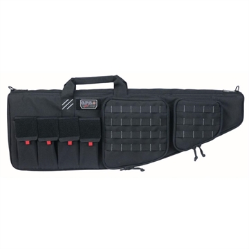 Picture of GPS Bags Tactical AR Case 32" Black 1000D Nylon with Mag & Storage Pockets, Lockable Zippers, External Handgun Pocket & DuPont Teflon Coating T32ARB