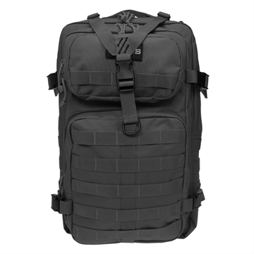 Picture of GPS Tactical Bugout Computer Backpack, Fits Up to a 15" Laptop, 600 Denier Polyester Construction, Black GPS-T1712BPB