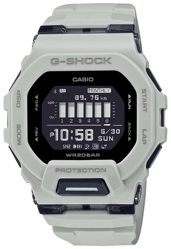 Picture of G-shock/vlc Distribution G-Shock Tactical White Stainless Steel Bezel 145-215mm GBD200UU9