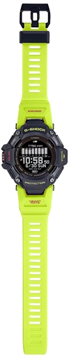 Picture of G-shock/vlc Distribution G-Shock Tactical Black/Yellow Biomass Plastic 145-215mm GBDH20001A9