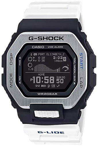 Picture of G-shock/vlc Distribution G-Shock Tactical Black/White Stainless Steel Bezel GBX1007CR