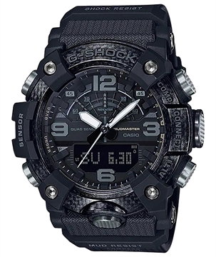 Picture of G-shock/vlc Distribution G-Shock Tactical MudMaster Keep Time Blackout Size 145-215mm Features Digital Compass GGB1001B