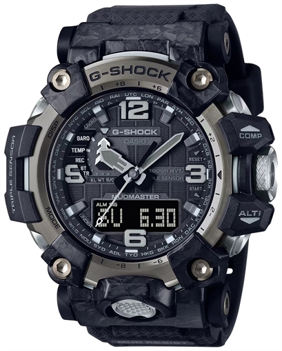 Picture of G-shock/vlc Distribution G-Shock Tactical MudMaster Keep Time Black Features Digital Compass GWG20001A1