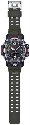 Picture of G-shock/vlc Distribution G-Shock Tactical MudMaster Keep Time Green Features Digital Compass GWG20001A3