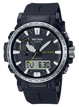 Picture of G-shock/vlc Distribution Casio Pro Trek Black Size 145-215mm Features Digital Compass PRW611A