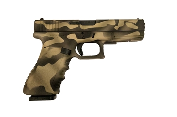 Picture of G17 9MM 4.49 IN BBL FS CERAKOTE SANDSTORM CAMO SLIDE AND FRAME PI1750203SSC