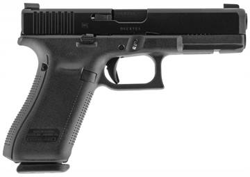 Picture of G17 GEN 5 9MM 4.49 IN BBL - BLACK - AMERIGLO BOLD IORN SIGHTS PA1750303AB