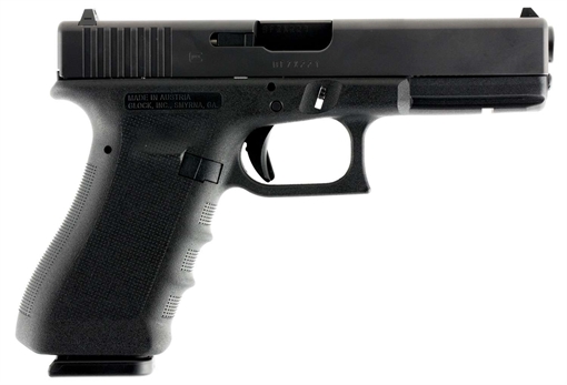 Picture of G17RTF GEN3 9MM 4.49 IN BBL - BLACK - STRAIGHT SERRATION RTF PT1750203