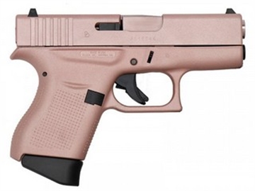 Picture of G43 9MM 3.46 IN BBL - CERAKOTE ROSE GOLD FRAME AND SLIDE GLOGUI4350201RG