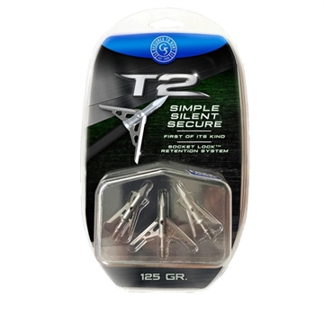 Picture of G5 Outdoors T2: 2-Blade Match Expandable Broadhead 125gr BMP 3/pk 744