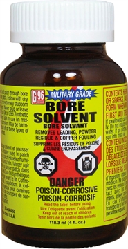Picture of G96 Military Grade Bore Solvent Removes Powder, Lead, Plastic Fouling 4 oz Jar 1108