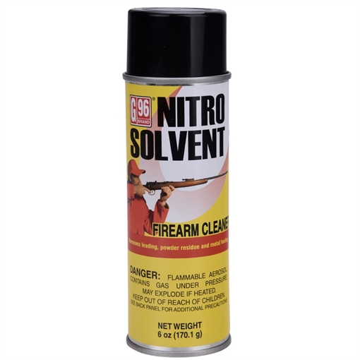 Picture of G96 Nitro Solvent Firearm Cleaning 6 oz. Aerosol 1105