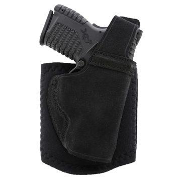 Picture of Galco Ankle Lite Ankle Holster for Walther PPS 9mm Luger Black RH AL492B