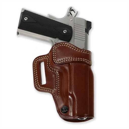 Picture of Galco AV266 Avenger OWB Tan Leather Belt Slide Fits 4-4.25" 1911 AV266R