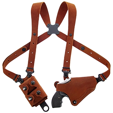 Picture of Galco Classic Lite 2.0 Shoulder System Size Fits Chest Up To 56" Natural Leather Shoulder Fits S&W J Frame Fits Charter Arms Undercover Right Hand CL2160