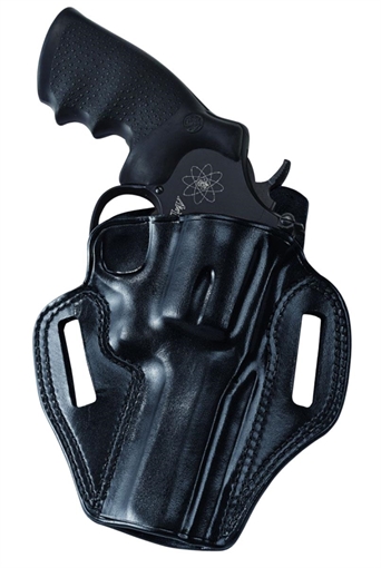 Picture of Galco Combat Master OWB Black Leather Belt Slide Fits S&W L Frame Right Hand CM102B