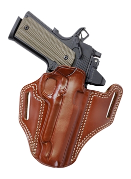 Picture of Galco Combat Master 2.0 Belt Holster for 5" 1911 With or Without Red Dot Tan RH CM2-212R