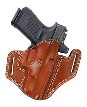 Picture of Galco Combat Master 2.0 Belt Holster for Glock 17 Gen 1-6 With or Without Red Dot Tan RH CM2-224R CM2224R