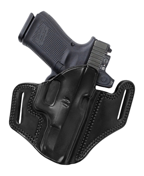 Picture of Galco Combat Master 2.0 Belt Holster for Glock 19 Gen 1-6 With or Without Red Dot Black LH CM2-227RB CM2227RB