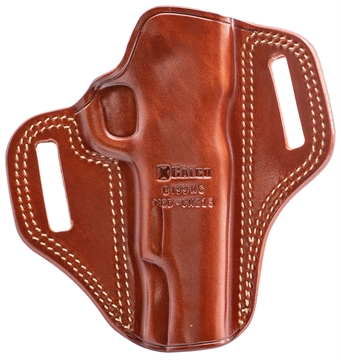 Picture of Galco Combat Master Open Top Pancake Tan Leather Belt Loop Fits 1911 Left Hand CM213