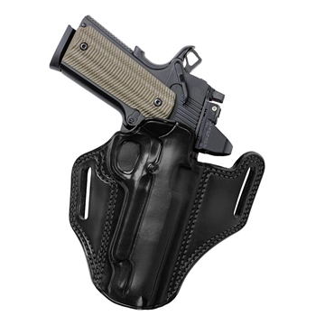 Picture of Galco Combat Master 2.0 Belt Holster for Glock 43/43x With or Without Red Dot Black LH CM2-801RB
