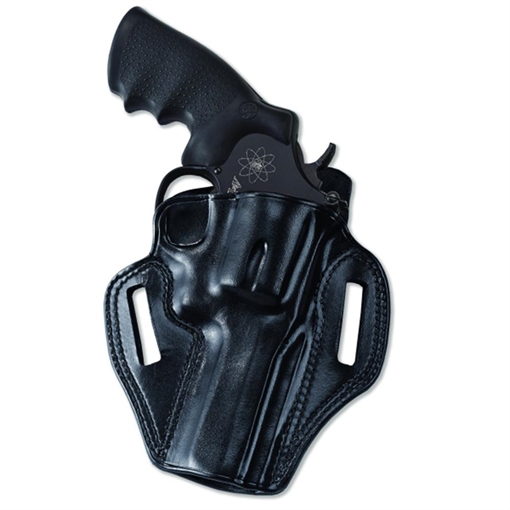 Picture of Galco Combat Master OWB Black Leather Belt Slide Compatible w/Glock 19/32/36/45/Glock 19X Gen2-5/CZ-P10C Belt 1.75" Wide Right Hand CM226B