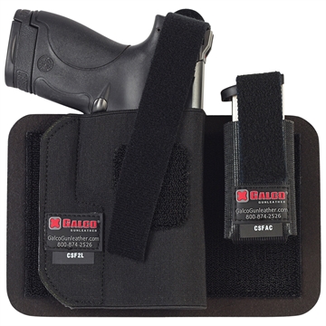 Picture of Galco CarrySafe 2.0 Black Nylon Clip-On Fits FN 509 Fits Taurus G2C Fits Glock 17 Gen1-5 Right Hand CSBK2L