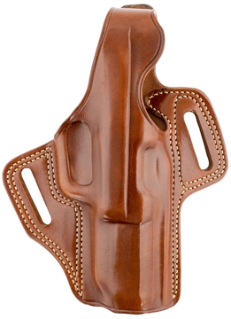 Picture of Galco Fletch OWB Tan Leather Belt Slide Fits FN Five-seveN USG/MK2/Ruger 57 FL458R