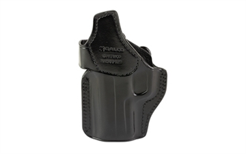 Picture of Galco Gunleather Hawkeye Holster, Fits Sig P365 X-Macro with Red Dot, Right Hand, Leather Construction, Black HAW894RB