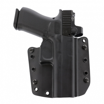 Picture of Galco Corvus IWB/OWB Black Kydex Belt Loop Compatible w/ Glock 19X/19 Gen1-5/23 Gen2-5 Belt 1.75" Wide Right Hand CVS226RB