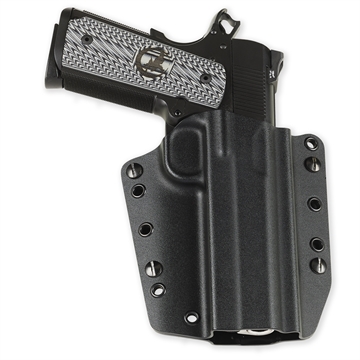 Picture of Galco Corvus IWB/OWB Black Kydex Belt Loop Compatible w/Glock 17 Gen3-5/19 Gen3-5/23 Gen3-5 Belt Up to 1.75" Wide Right Hand CVS868RB