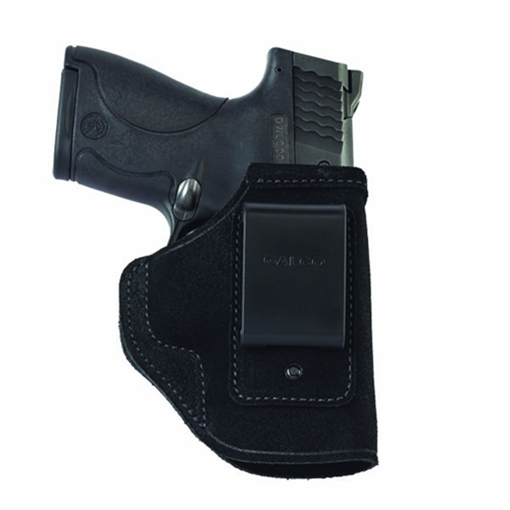 Picture of Galco Stow-N-Go IWB Black Leather Compatible w/ Sig P365/P365 SAS/Glock 42 Belt Clip Mount Right Hand STO600B