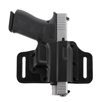 Picture of Galco TacSlide OWB Black Kydex/Leather Belt Slide Fits Sig P365/X/XL/Spectre Comp Right Hand TS870RB