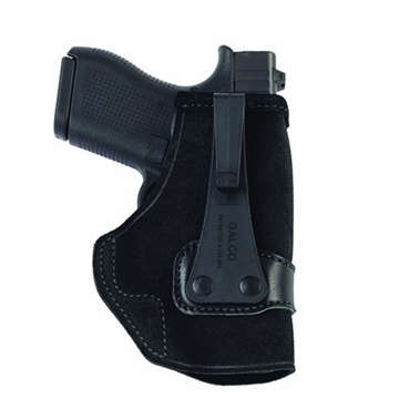 Picture of Galco Tuck-N-Go 2.0 IWB Black Leather Compatible w/ Sig P365/P365 SAS/Glock 42 UniClip/Stealth Clip Mount Ambidextrous TUC600B