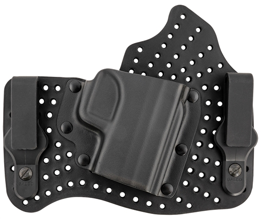 Picture of Galco KingTuk Air IWB Black Kydex/Leather Fits Springfield XDS 3.30", UniClip/Stealth Clip, Right Hand KA662B