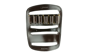 Picture of Galco Gunleather Kodiak Bandolier, Holds 5Rds Fits 41MAG/44MAG/45ACP/454/460/480, Havana Leather KHB34H