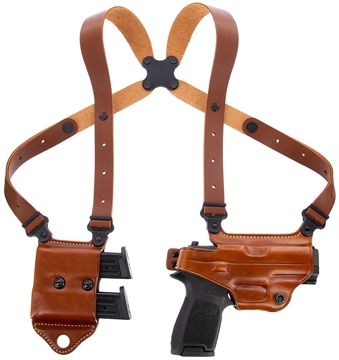 Picture of Galco Miami Classic II Shoulder System Tan Full Grain Leather MCII870