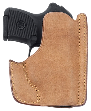 Picture of Galco Front Pocket Natural Horsehide Fits Springfield XD-S/Taurus 709 Slim/Ruger Max-9/FN 503 Ambidextrous PH652