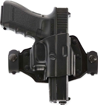 Picture of GALCO QUICK SLIDE BELT HOLSTER RH HYBRID S&W M&P 9/40 BLACK< QS472RB