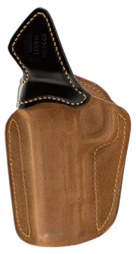 Picture of Galco Royal Guard 2.0 IWB Natural/Black Horsehide Belt Clip/Belt Loop Fits 1911 Fits 4-4.25" Barrel Right Hand RG266B