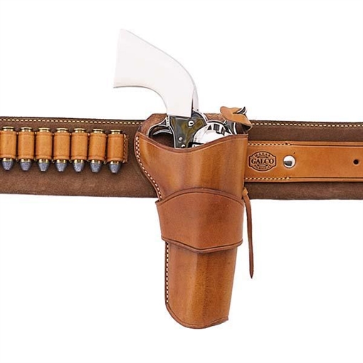 Picture of Galco Ruger .45 Vaquero 4 5/8" 1880's Holster Strongside Right Hand Tan W-DR150