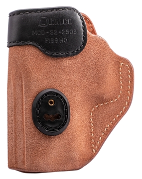 Picture of Galco Scout 3.0 IWB Natural/Black Leather UniClip/Stealth Clip Fits Sig P229/P228 Ambidextrous S2250B