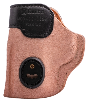 Picture of Galco Scout 3.0 IWB Natural/Black Leather UniClip/Stealth Clip Fits S&W M&P Shield/Ruger Max-9/FN 503/509 Ambidextrous S2652B