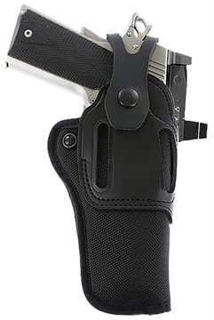 Picture of Galco Switchback Strongside Crossdraw Belt Black Hybrid Leather-Synthetic Ambidextrous SA95RB